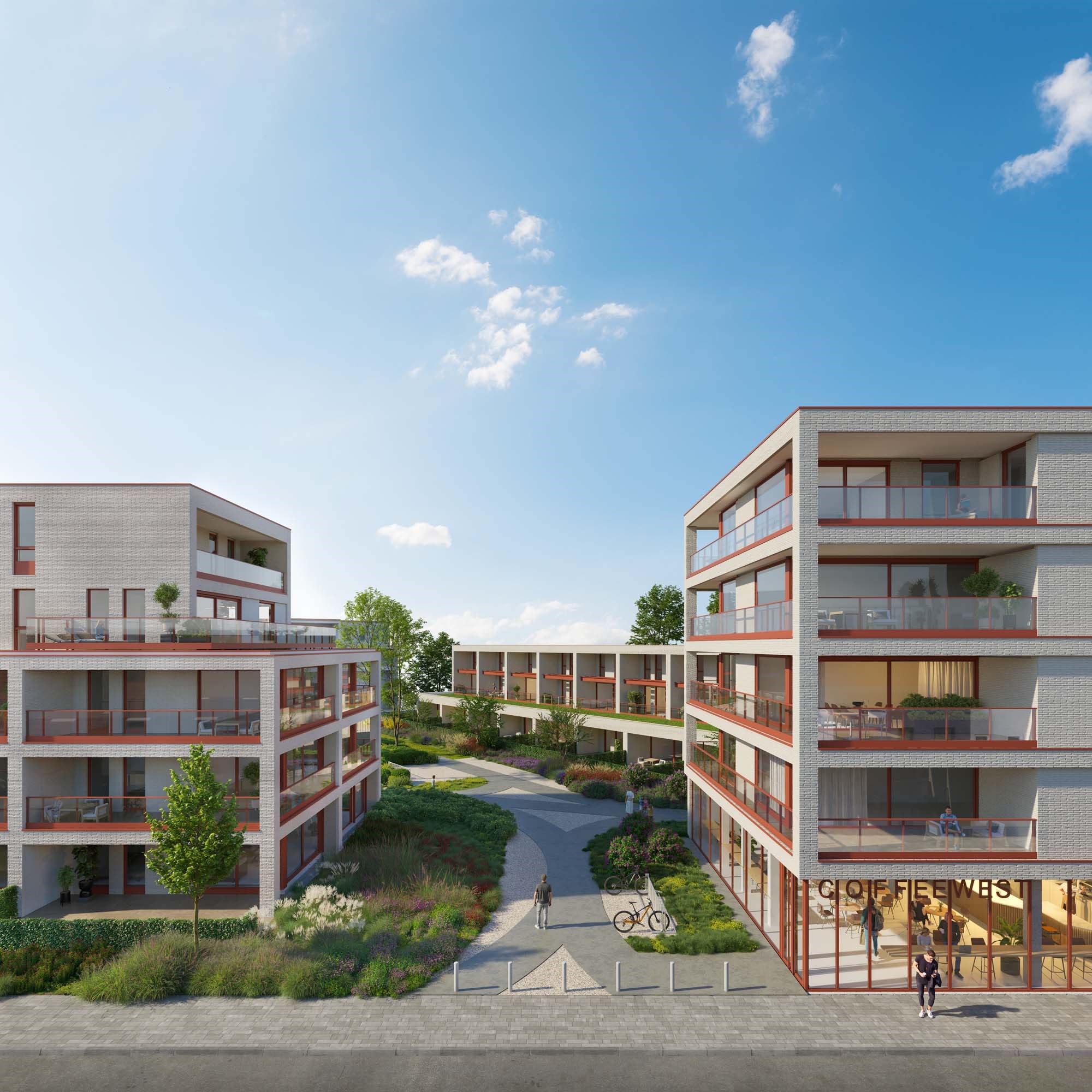 Roeselare West Appartementen Te Koop Duurzaam Project